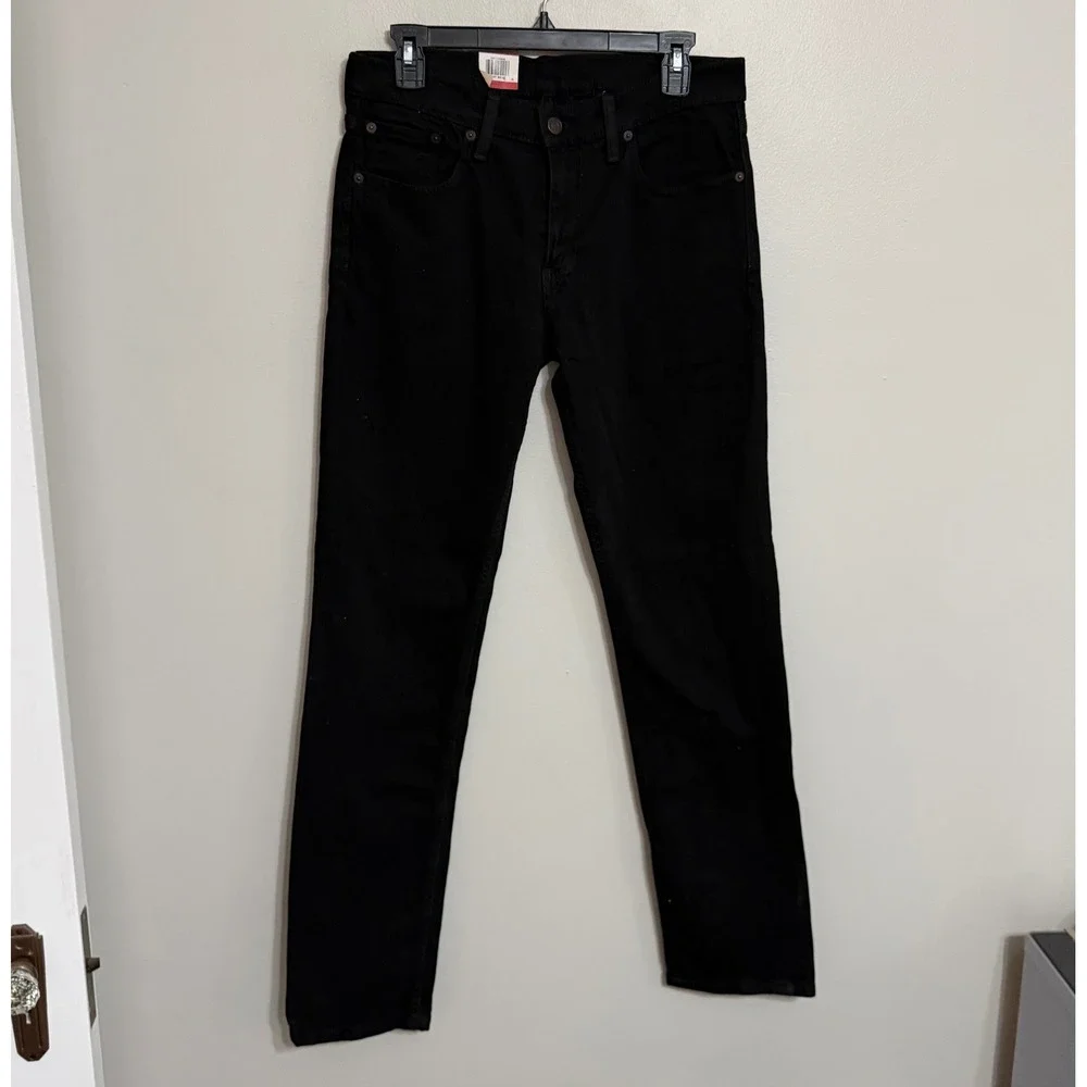 Levi's 511 Mens 30x32 Black Slim Fit Stretch Denim Jeans